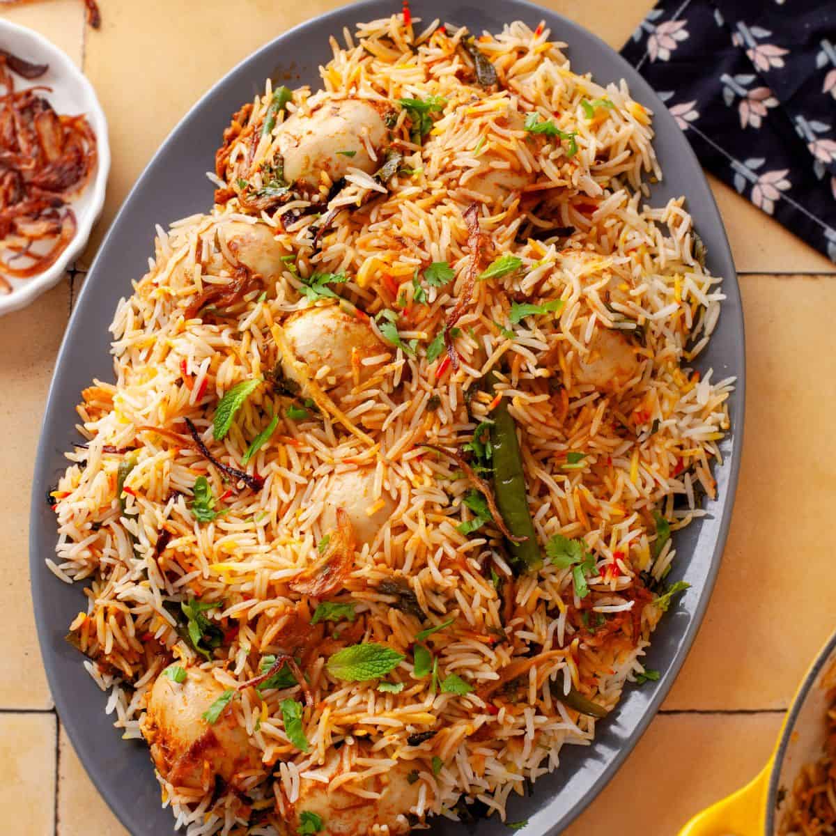 Egg Biryani